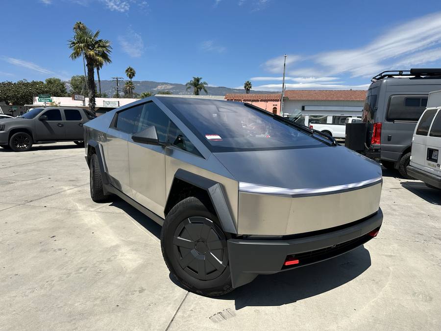 Tesla Cybertruck tint San Luis Obispo