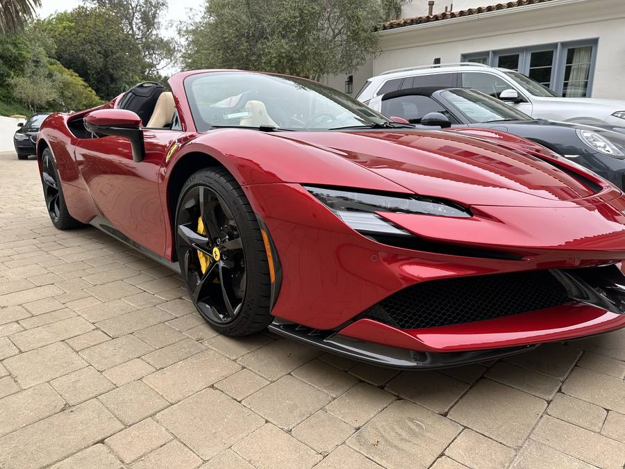 Ferrari window tint Santa Barbara