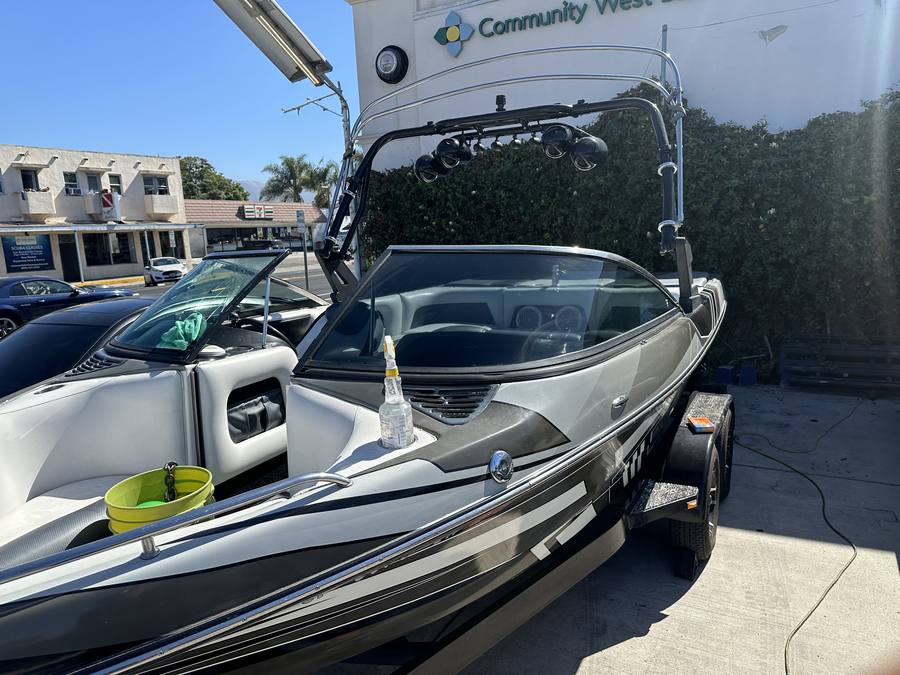 Wake boat full tint job Santa Barbara