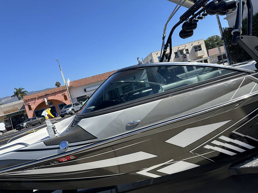 Wake boat tinted windshield Santa Barbara