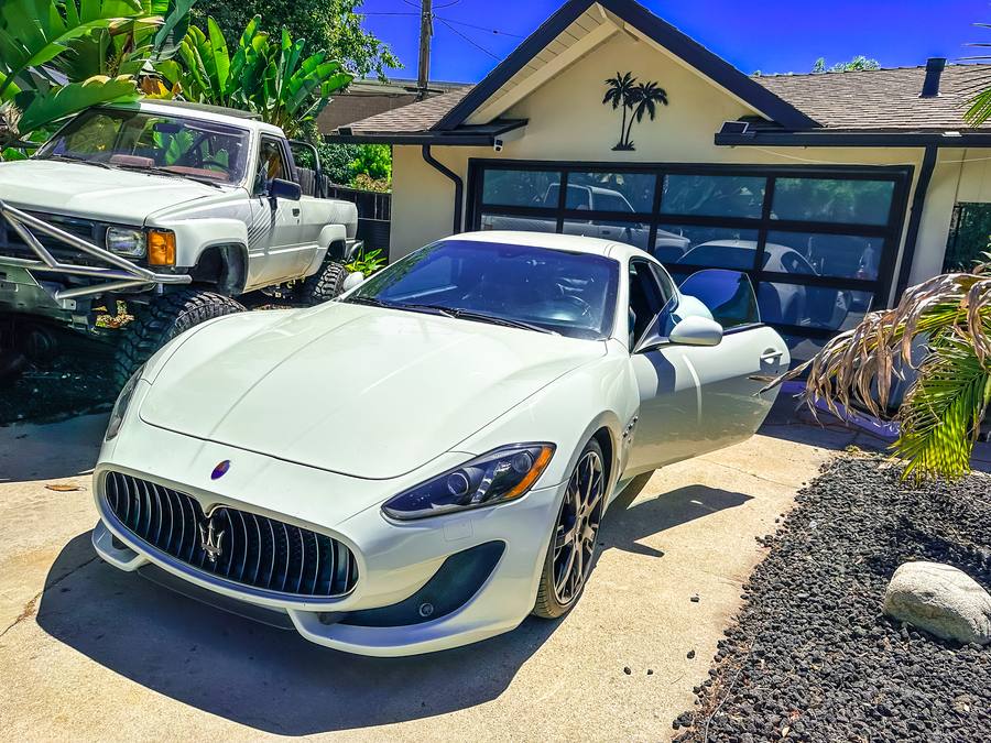 Maserati window tint Santa Barbara